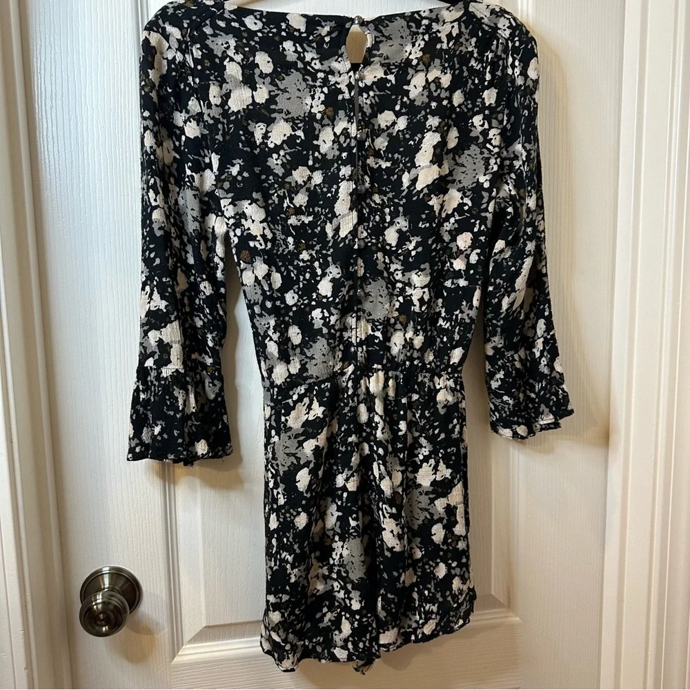 Free People All The Right Ruffles Floral Romper - Picture 6 of 10